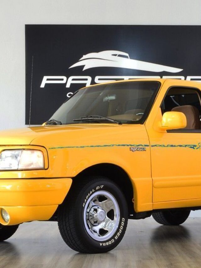 Ford Ranger Splash 3.0 V6 1995 a Picape ostentação dos ano 90