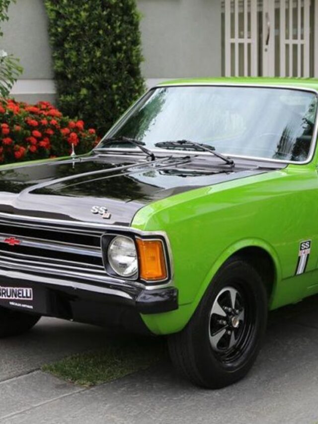 Opala SS 4 1974 a versão 4 cilindros da fera da Chevrolet