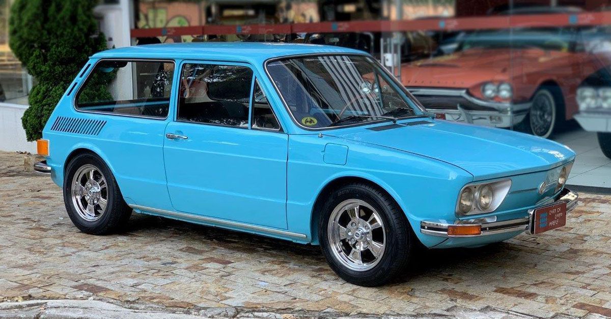 Volkswagen Brasília 1974 com rodas gauchas - Motor Tudo