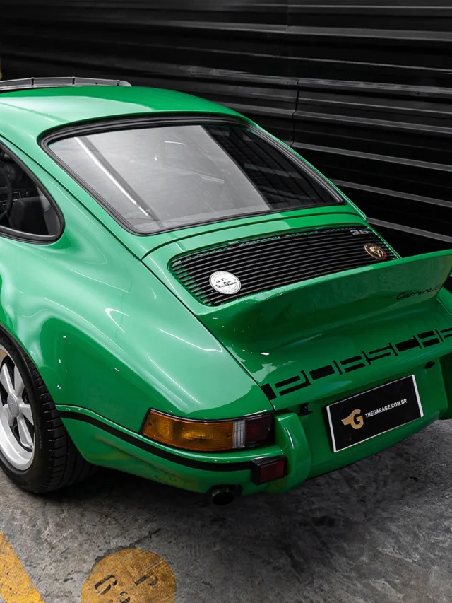 Porsche 911 verde, o Carrera RS Clone 78, ganha motor 3.3, e novo sistema de alimentação