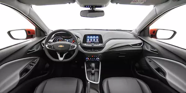 Chevrolet Onix LTZ automático 2023 1.0 Turbo-interior