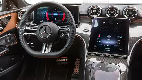 Mercedes Benz C200 AMG 2023 interior