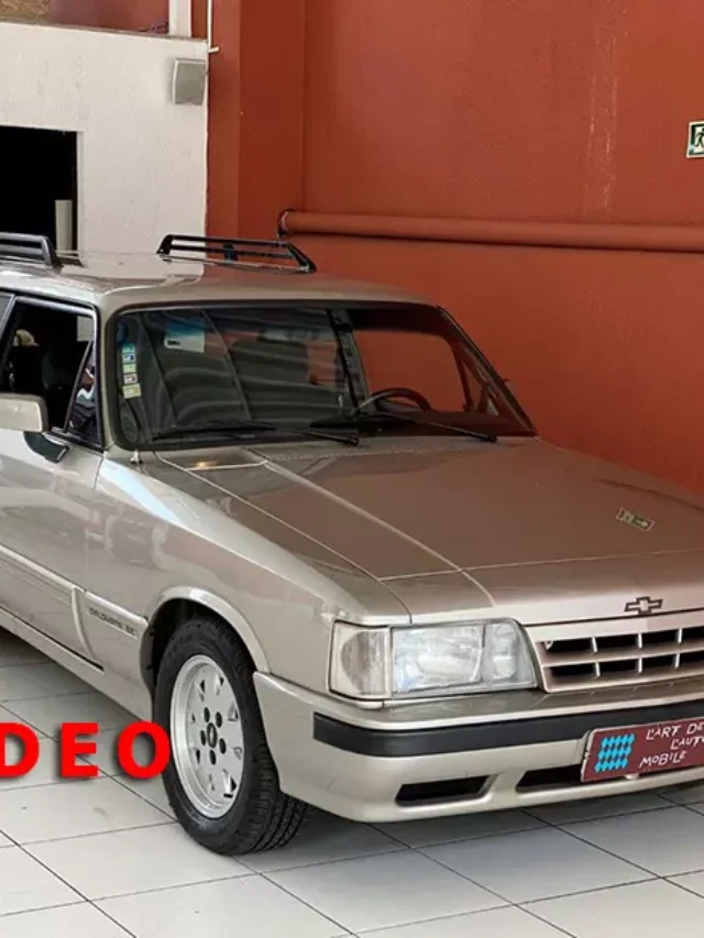 Vídeo Chevrolet Caravan Diplomata SE 4.1 1991 - Carros antigos