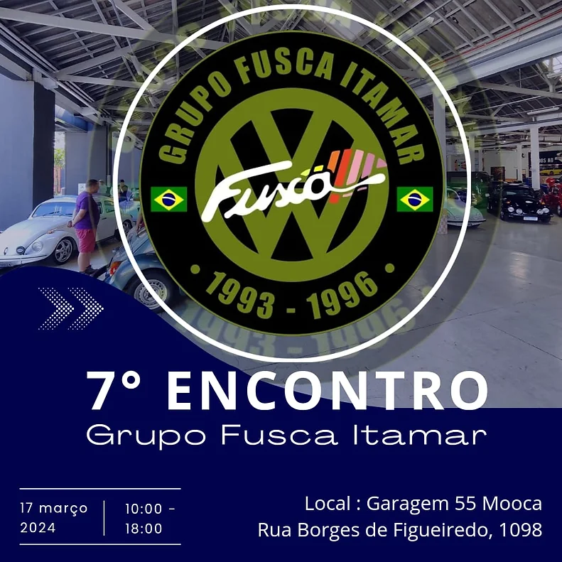 7º Encontro Grupo Fusca Itamar - São Paulo, SP 