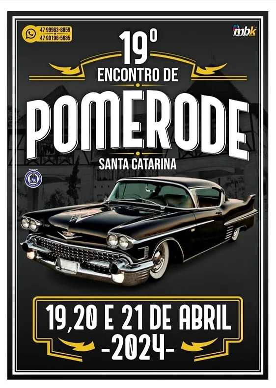 19º Encontro de carros antigos de Pomerode em Santa Catarina
