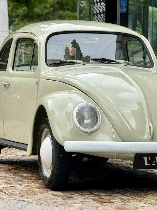 Volkswagen pé de boi destinado aos pracinhas da segunda guerra