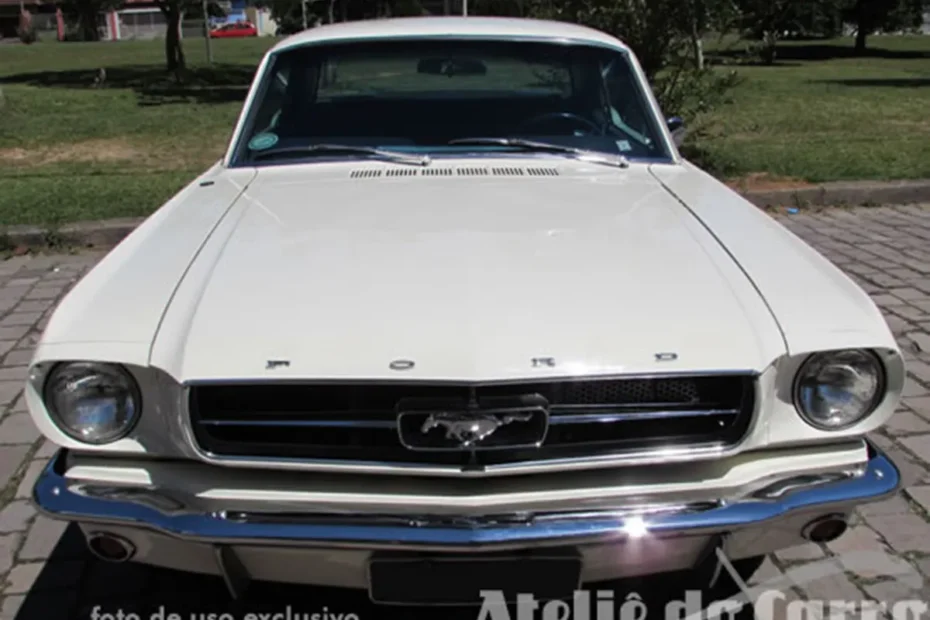 Ford Mustang Hardtop 65 Winbledon White branca
