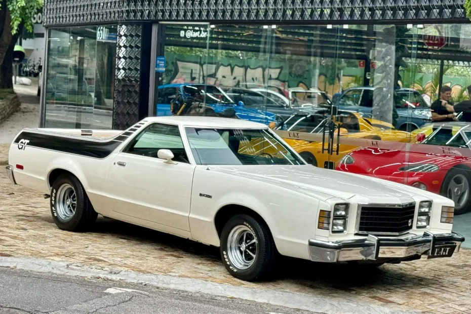 Picape FORD RANCHERO GT 1979 branco
