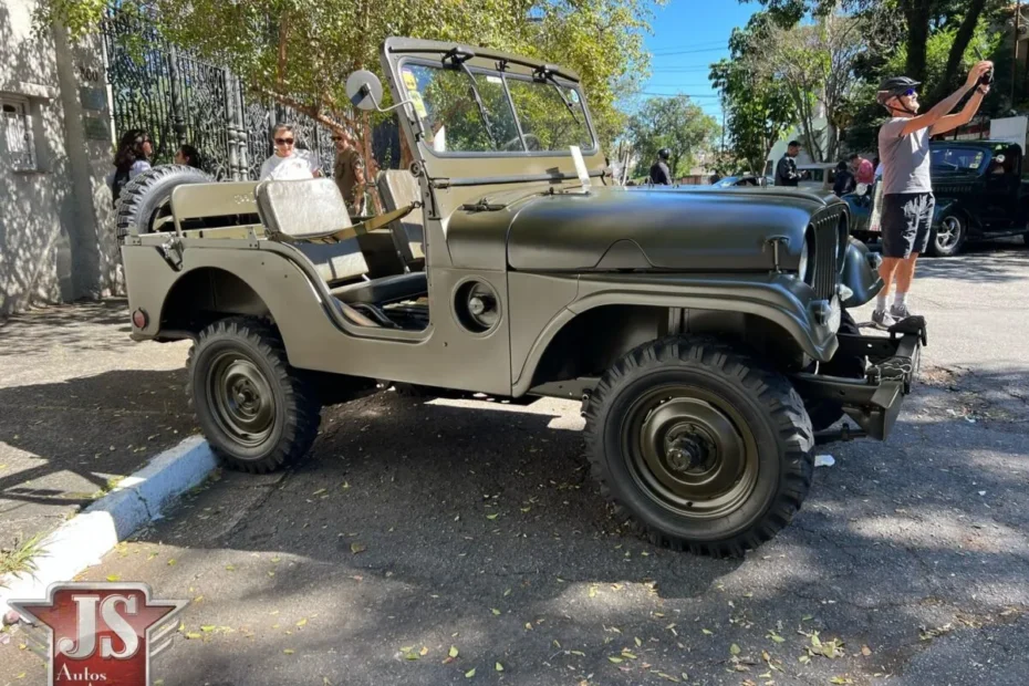 Willys Jeep M38A1 1958 do exército suíço