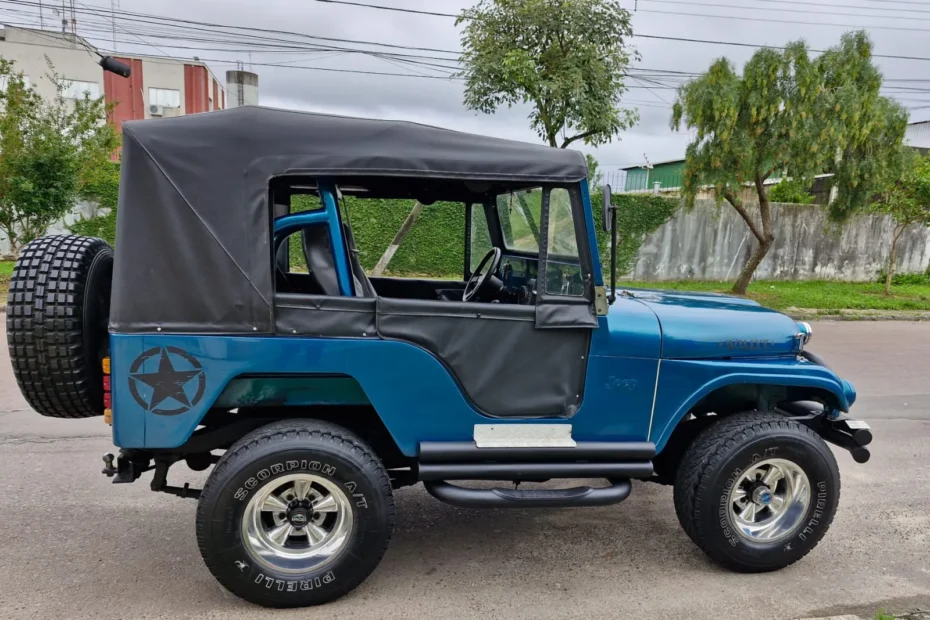 Jeep WILLYS 4X4 1964 azul metálico
