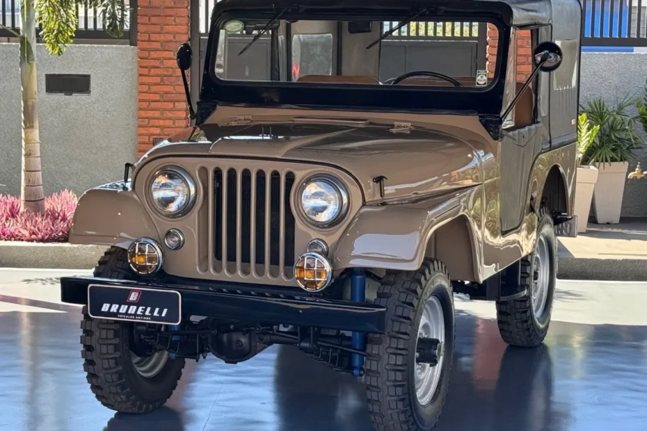 ficha técnica Jeep Willys CJ5 1958, fotos, preço, consumo e desempenho