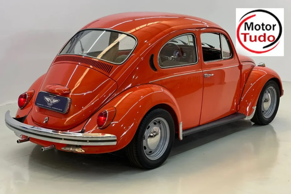 Carro Fusca 1300L 1975 ficha técnica carros antigos com rodas do VW mexicano