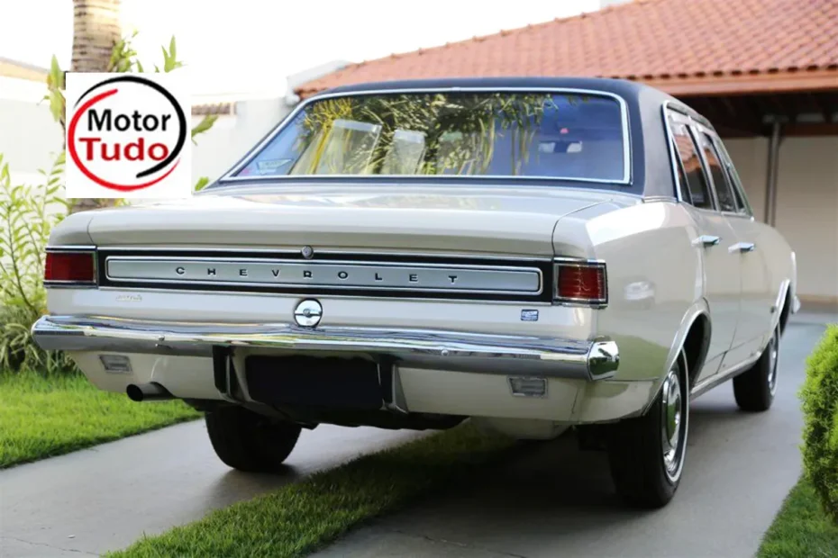 Carro Opala de Luxo 2.5 1972 ficha técnica carros antigos sedan 4 portas