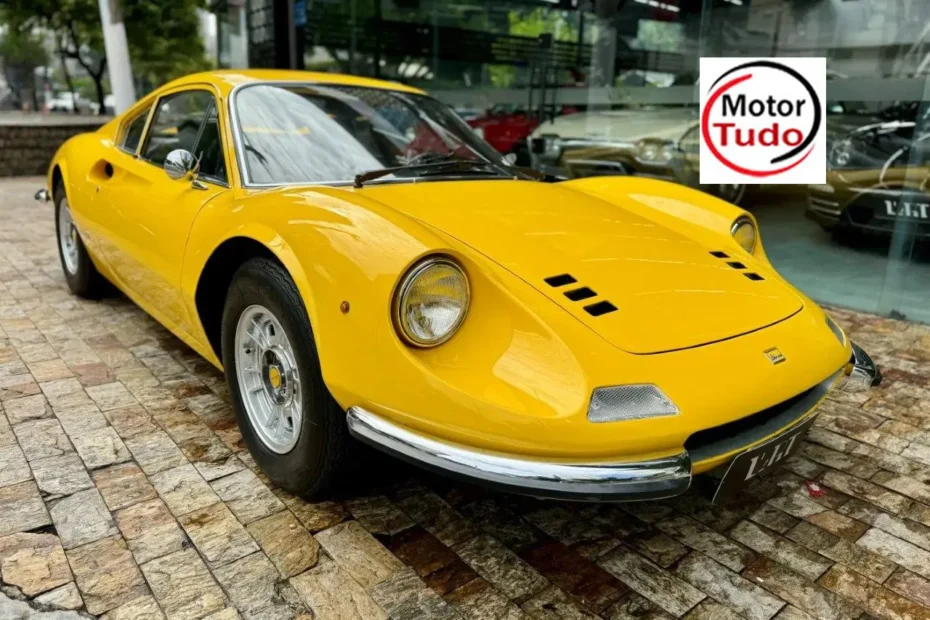 Ferrari Dino 246 GT 1973 ficha técnica carros antigos importados