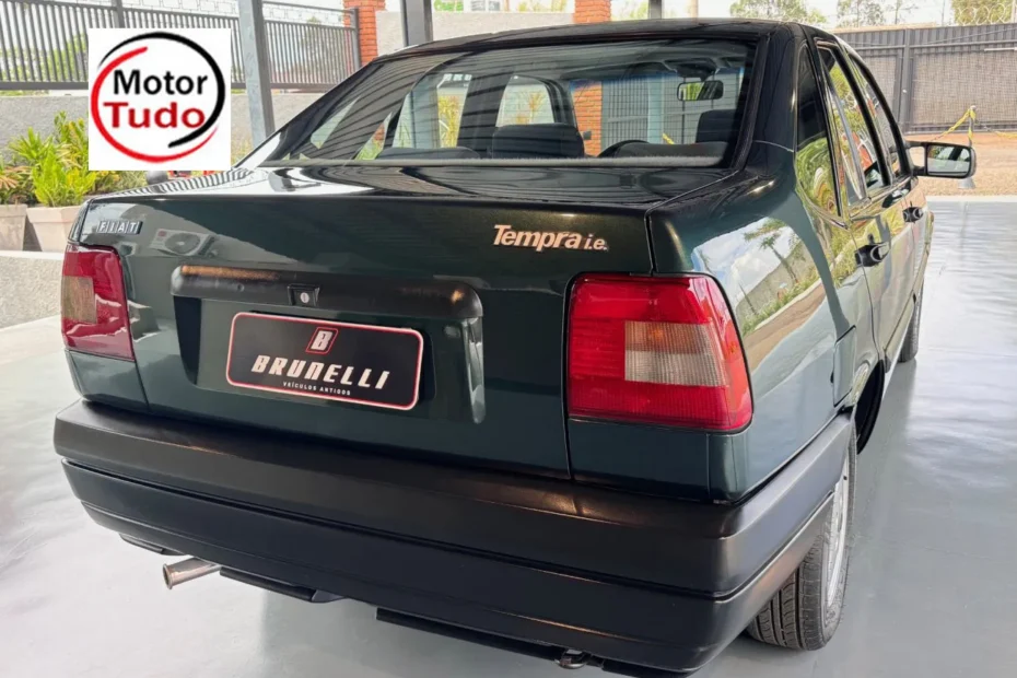 Fiat Tempra 2.0 i.e 1995 ficha técnica carros antigos Verde Turmalina