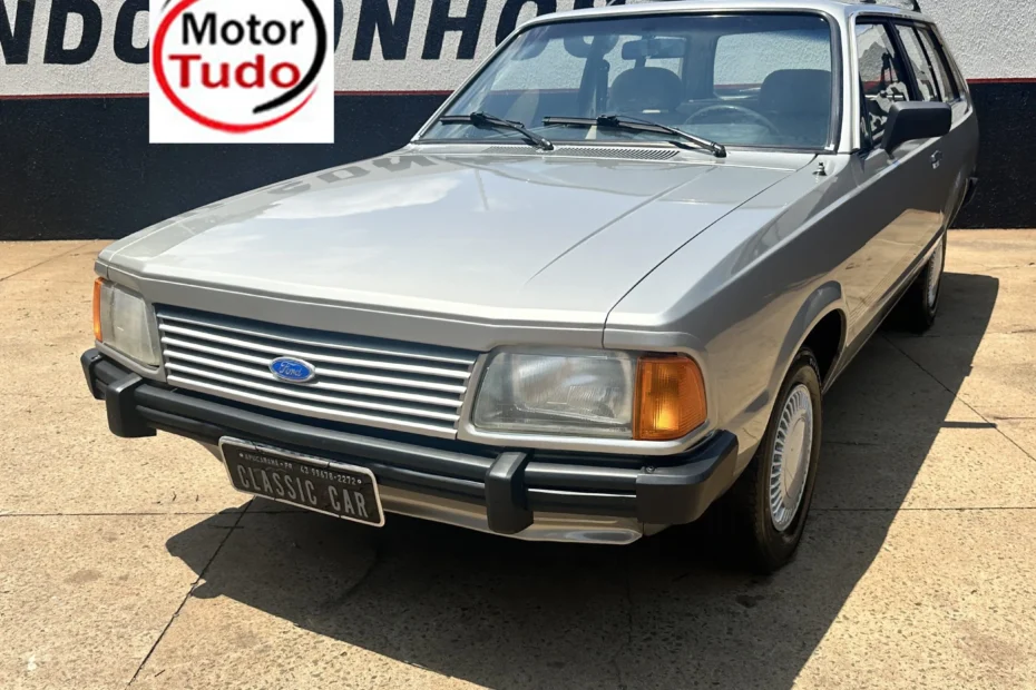 Ford Belina Astro 1986 Ouro Quartzo ficha técnica carros antigos SW