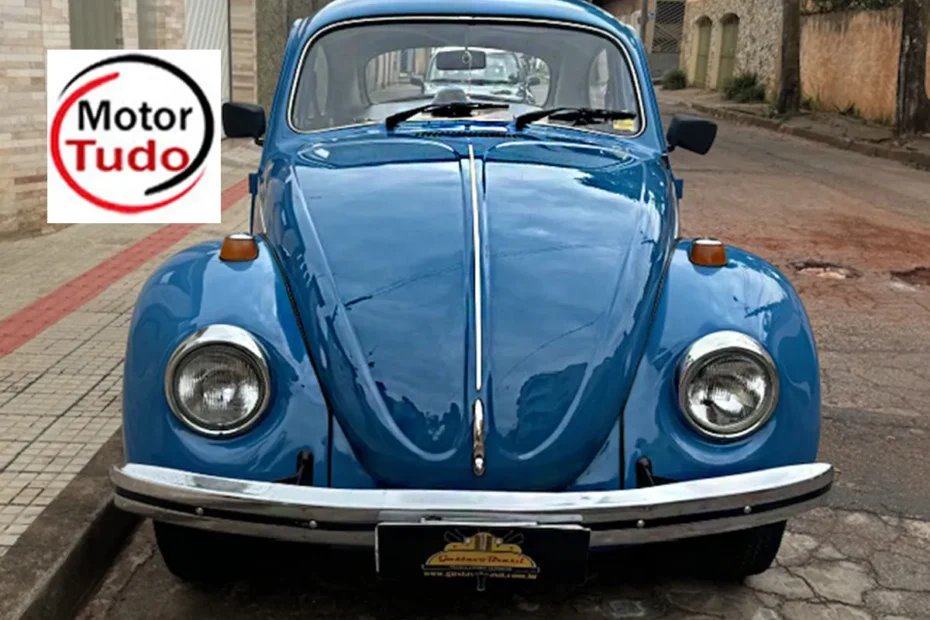 Fusca antigo venda azul 1300L 1976 - Ficha técnica carros