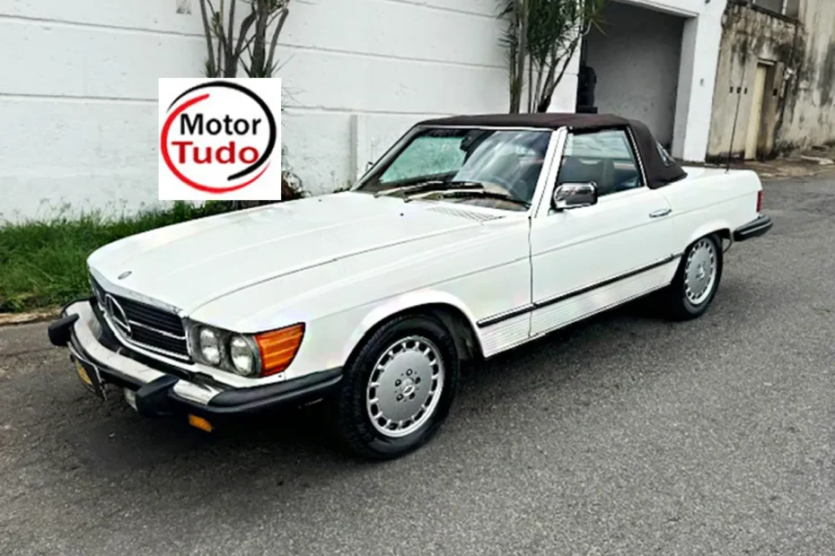 Mercedes Benz 450 SL 1978 técnica carros antigos importados