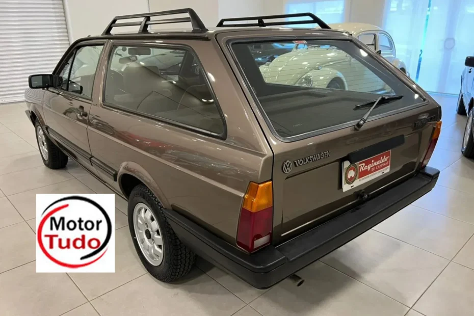 VW Parati GL 1988 ficha técnica carros antigos AP 1.6