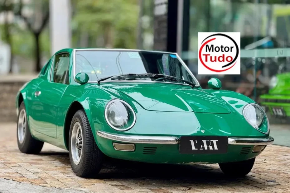 Carro Puma Coupé GT 1500 verde 1969, ficha técnica, preço, desempenho e consumo