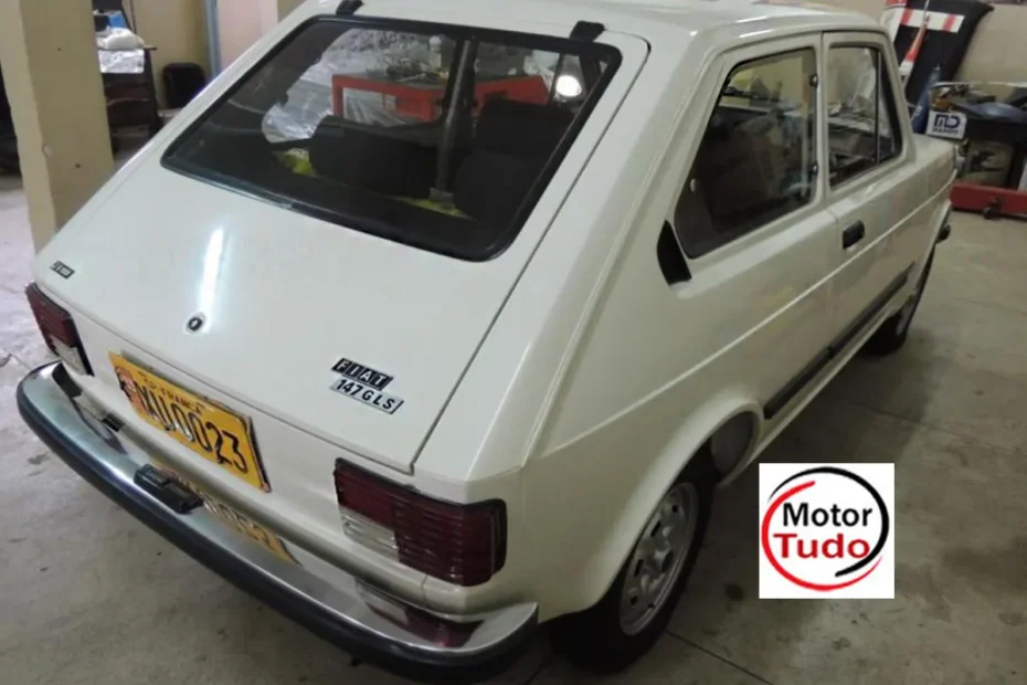 Fiat 147 GLS 1.3 branco 1979, ficha técnica, preço, desempenho e consumo