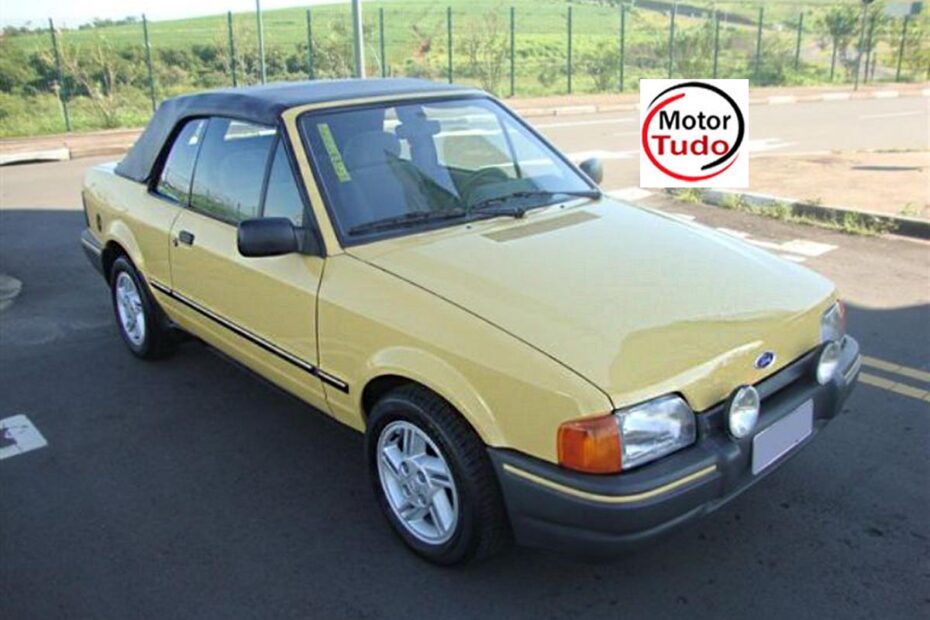 Ford Escort XR3 Conversível 1988, ficha técnica, preço desempenho e consumo