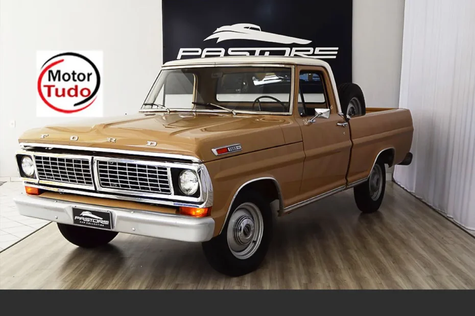 Ford F-100 8 cilindros 1975, ficha técnica, preço, fotos, consumo e desempenho