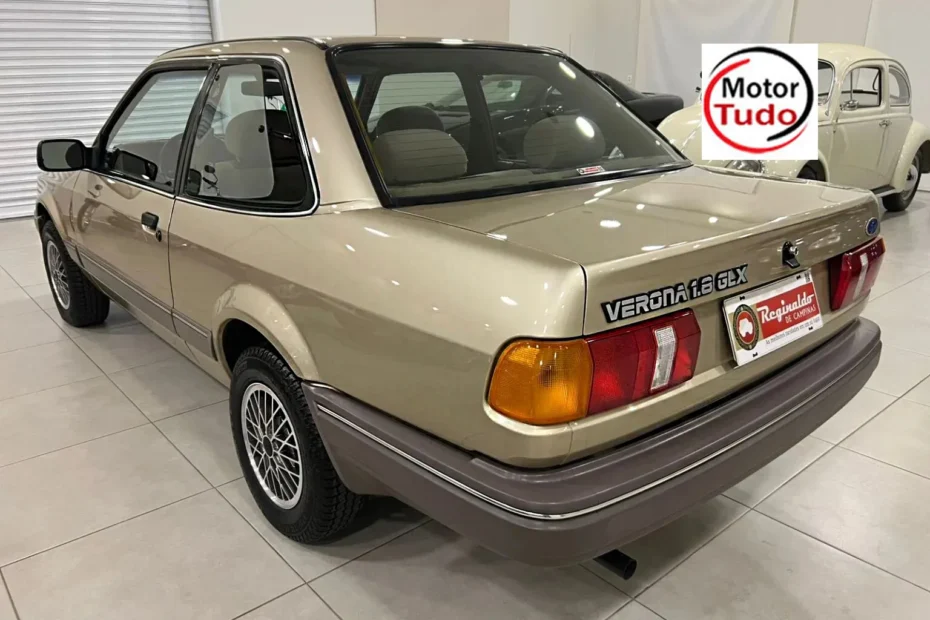 Ford Verona 1.8 GLX 1990, ficha técnica, preço, desempenho e consumo