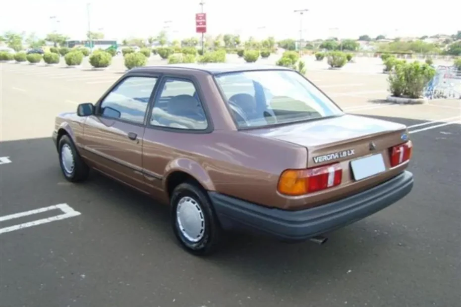 Ford Verona LX 1.8 1991, ficha técnica, preço, consumo