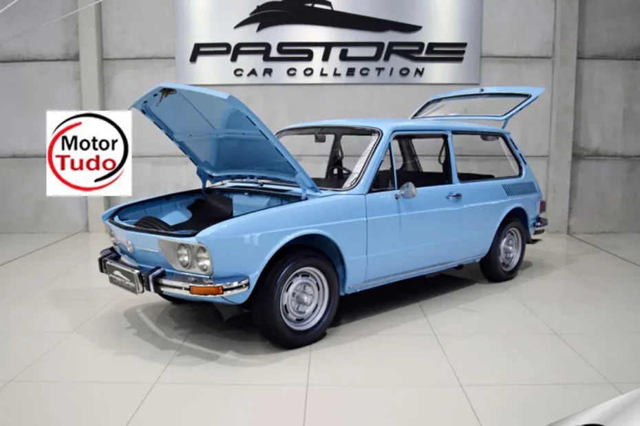 VW Brasília 1974 Azul Safira, ficha técnica, preço, desempenho e consumo