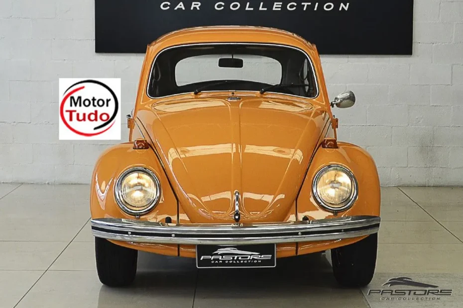 Volkswagen Fusca 1300 1972 Laranja Monza, ficha técnica, preço, desempenho e consumo