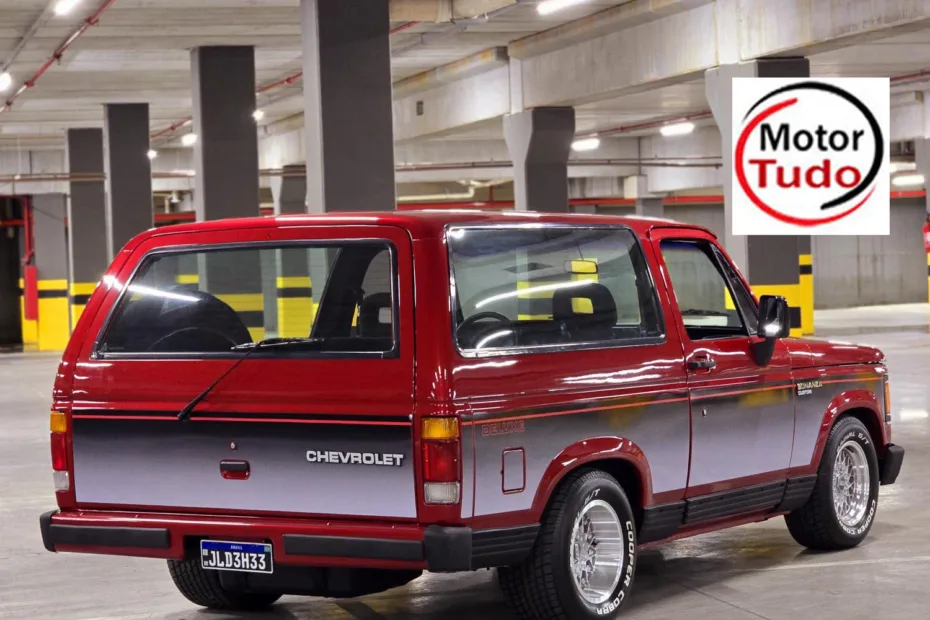 Chevrolet Bonanza 4.1 1992 vermelho