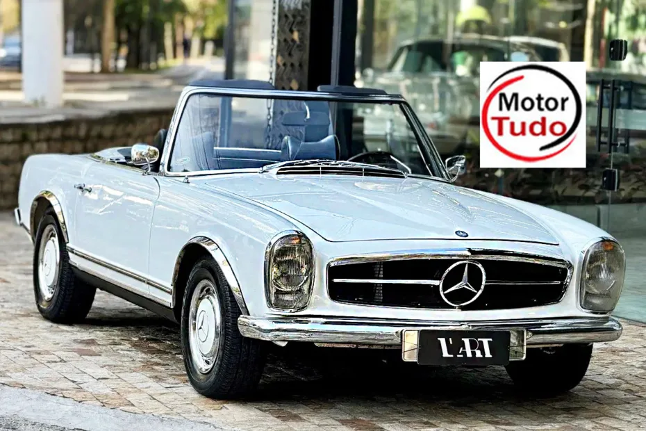 Mercedes Benz 230 SL 1966, ficha técnica desempenho e consumo