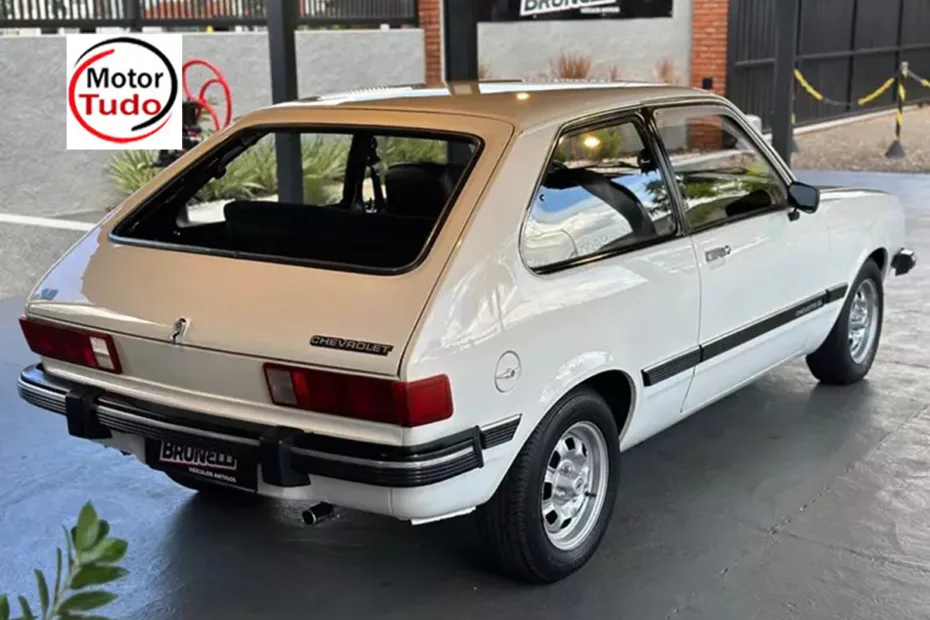 Fotos de carro antigo Chevette hatch 1.6 1982 nunca restaurado