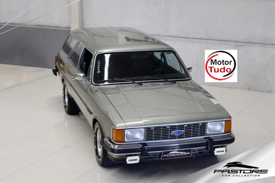 Fotos de carro antigo GM Caravan Comodoro 4.1 1984 verde aquarius