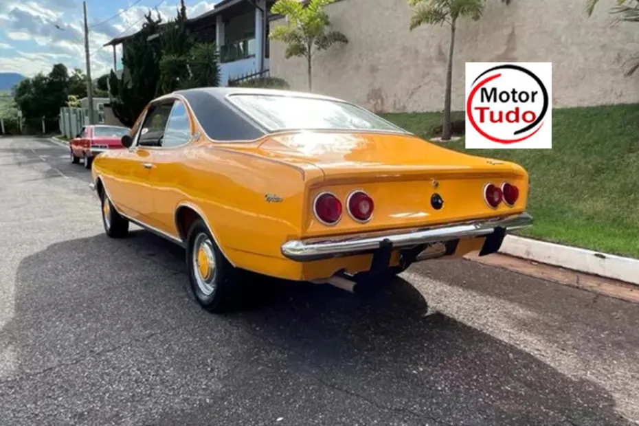 Opala 4100 coupé 1975 amarelo, ficha técnica, equipamentos e consumo